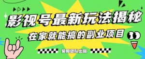 月变现6000+,影视号最新玩法,0粉就能直接实操【揭秘】-阳知网创资源库