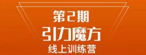 南掌柜·引力魔方拉爆流量班,7天打通你开引力魔方的任督二脉-阳知网创资源库