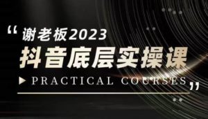 蟹老板·2023抖音底层实操课，打造短视频的底层认知-阳知网创资源库