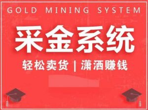 采金系统2.0,私域成交,快速成交收钱,轻松卖货,业绩暴涨,潇洒赚钱-阳知网创资源库