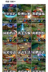 副业拆解:抖音王者荣耀游戏变现副业项目,视频版一条龙实操玩法分享给你-阳知网创资源库