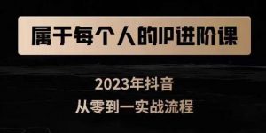 属于创作者的IP进阶课，短视频从0-1，思维与认知实操，3大商业思维，4大基础认知-阳知网创资源库