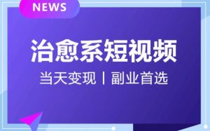 日引流500+的治愈系短视频,当天变现,小白月入过万首-阳知网创资源库