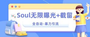 【暴力引流】Soul无限曝光+截留一体的软件【揭秘】-阳知网创资源库