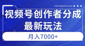 视频号广告分成新方向，作品制作简单，篇篇爆火，半月收益3000+【揭秘】-阳知网创资源库