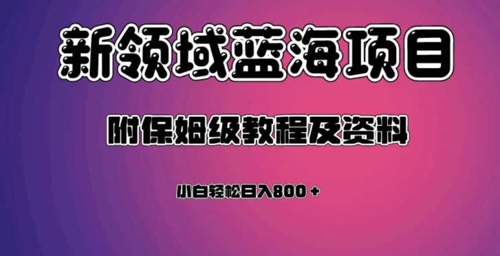 虚拟资源蓝海领域新项目,轻松日入800+,附保姆级教程及资料-阳知网创资源库
