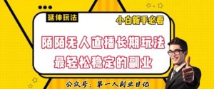 陌陌无人直播长期玩法，轻松稳定的副业【揭秘】-阳知网创资源库
