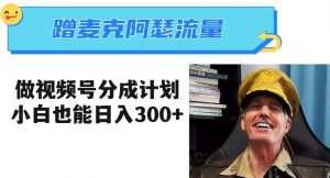 蹭麦克阿瑟热点，做视频号分成计划，小白三分钟一条日入300+【揭秘】-阳知网创资源库