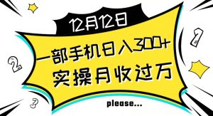 【全网变现首发】新手实操单号日入500+，渠道收益稳定，项目可批量放大【揭秘】-阳知网创资源库