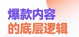 爆款内容的底层逻辑，​揽获精准客户，高粘性、高复购、高成交-阳知网创资源库