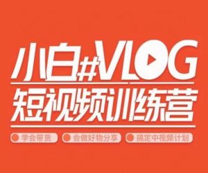 小呆说视–小白VLOG短视频训练营,学会带货、好物、直播、中视频-阳知网创资源库