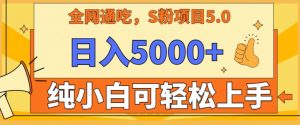 男粉项目5.0，最新野路子，纯小白可操作，有手就行，无脑照抄，纯保姆教学【揭秘】-阳知网创资源库