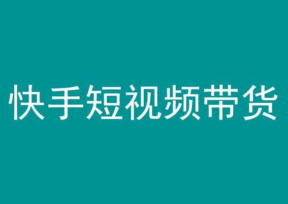 快手短视频带货,操作简单易上手,人人都可操作的长期稳定项目!-阳知网创资源库