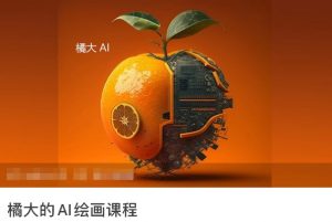 橘大的AI绘画课程,AI绘画零基础小白,从入门到精通-阳知网创资源库