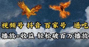 视频号,百家号,抖音流量通吃,抗战时期的英雄人物传记介绍,每天轻松两三张【揭秘】-阳知网创资源库