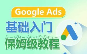 Google Ads基础入门保姆级教程,系统拆解广告形式,关键词的商业认知,谷歌广告结构-阳知网创资源库