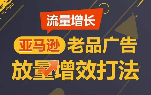流量增长 亚马逊老品广告放量增效打法,短期内广告销量翻倍-阳知网创资源库