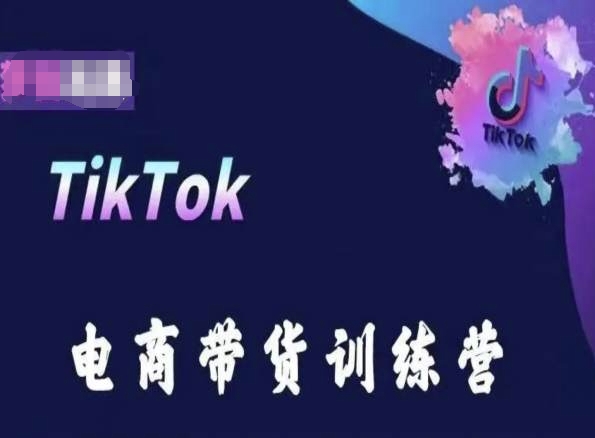 TikTok电商带货训练营,跟随时代潮流,跨境掘金-阳知网创资源库