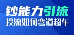 钞能力引流:投流如何弯道超车,投流系数及增长方法,创造爆款短视频-阳知网创资源库