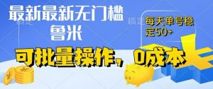 最新0成本项目，不看广告、不养号，纯挂机单号一天50+，收益时时可见，提现秒到账【揭秘】-阳知网创资源库