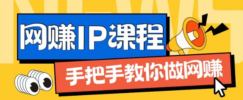 ip合伙人打造1.0,从0到1教你做网创,实现月入过万【揭秘】-阳知网创资源库