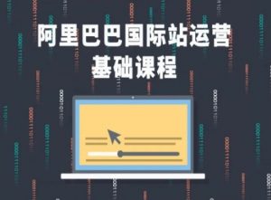 阿里巴巴国际站课程,阿里巴巴国际站运营基础课程-阳知网创资源库
