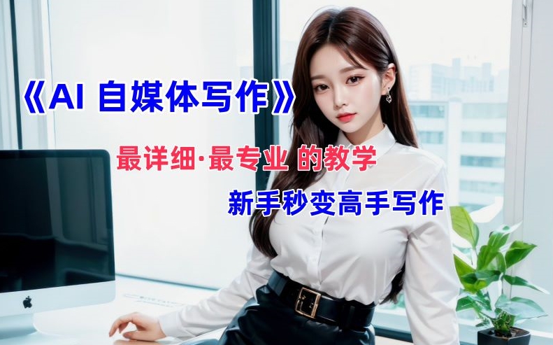 AI自媒体文章创作全网最详细教程,新手秒变写作高手,多方位发展-阳知网创资源库