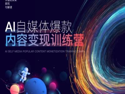 AI自媒体爆款内容变现训练营,20%底层逻辑,60%实操方法,20%案例拆解(即学即用)-阳知网创资源库