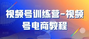 视频号训练营-视频号电商教程-阳知网创资源库