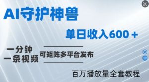 制作各省守护神，100多W播放量的视频只需要1分钟就能完成【揭秘】-阳知网创资源库