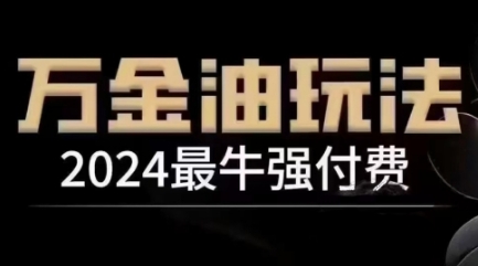 2024最牛强付费,万金油强付费玩法,干货满满,全程实操起飞-阳知网创资源库