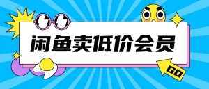 外面收费998的闲鱼低价充值会员搬砖玩法号称日入200+-阳知网创资源库