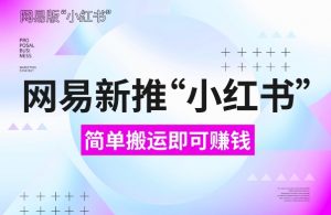 网易官方新推“小红书”,搬运即有收益,新手小白千万别错过(附详细教程)【揭秘】-阳知网创资源库