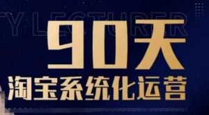90天淘宝系统化运营,从入门到精通-阳知网创资源库