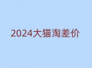 2024版大猫淘差价课程,新手也能学的无货源电商课程-阳知网创资源库