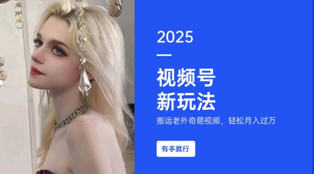 搬运老外奇葩视频,撸视频号分成计划收益,每天只需一小时,新手小白轻松月入过W-阳知网创资源库