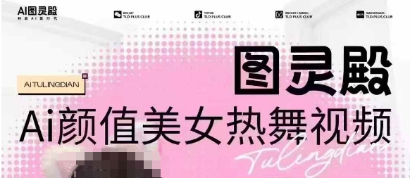 全网首发,原价988图灵殿AI颜值美女热舞视频,云端生图,轻松过原创-阳知网创资源库