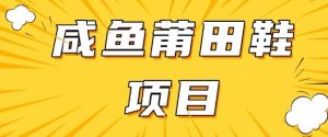 闲鱼高转化项目,手把手教你做,日入3张+(详细教程+货源)-阳知网创资源库