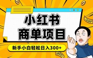 小红书千粉商单,稳定快速变现项目,实现月入6-8k并不是很难-阳知网创资源库