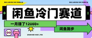 闲鱼冷门赛道,跑步挣钱,有人一个月挣了1.2w-阳知网创资源库