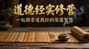 道德经实修营,一起探索道德经的深邃智慧-阳知网创资源库