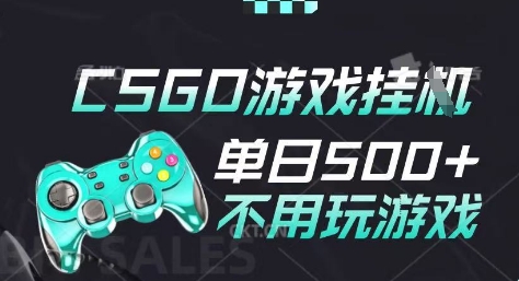 25年CSGO游戏搬砖，全自动挂G，不需要玩游戏，手机操作日入3张(不是汇率搬砖)【揭秘】-阳知网创资源库
