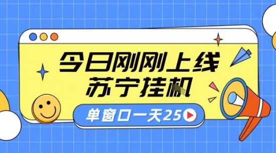 苏宁全自动采集挂G项目 稳定可批量 单窗口收益30+ 附教程【揭秘】-阳知网创资源库