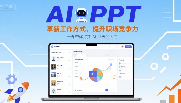 AI+PPT：革新工作方式，提升职场竞争力，一课带你打开 AI 世界的大门-阳知网创资源库