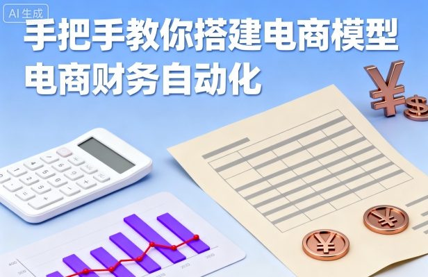 手把手教你搭建电商模型-电商财务自动化-阳知网创资源库