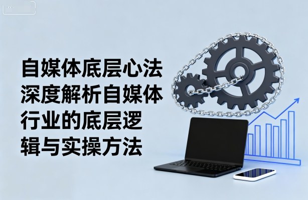 自媒体底层心法,深度解析自媒体行业的底层逻辑与实操方法-阳知网创资源库