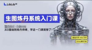 LibLibAI哩布哩布生图炼丹系统入门课，从生图到炼丹，只学这一门就够了-阳知网创资源库