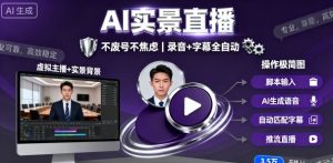 宝子哥9月20日线下课,AI实景直播,不废号不焦虑(录音+字幕)-阳知网创资源库