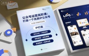 公众号运营高阶课，打造一个优质IP公众号-阳知网创资源库