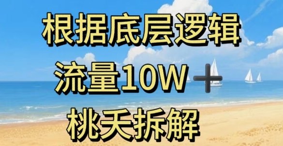 据底层逻辑，流量10W+，以安全知识科普为例-阳知网创资源库